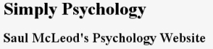 www.simplypsychology.pwp.blueyonder.co.uk